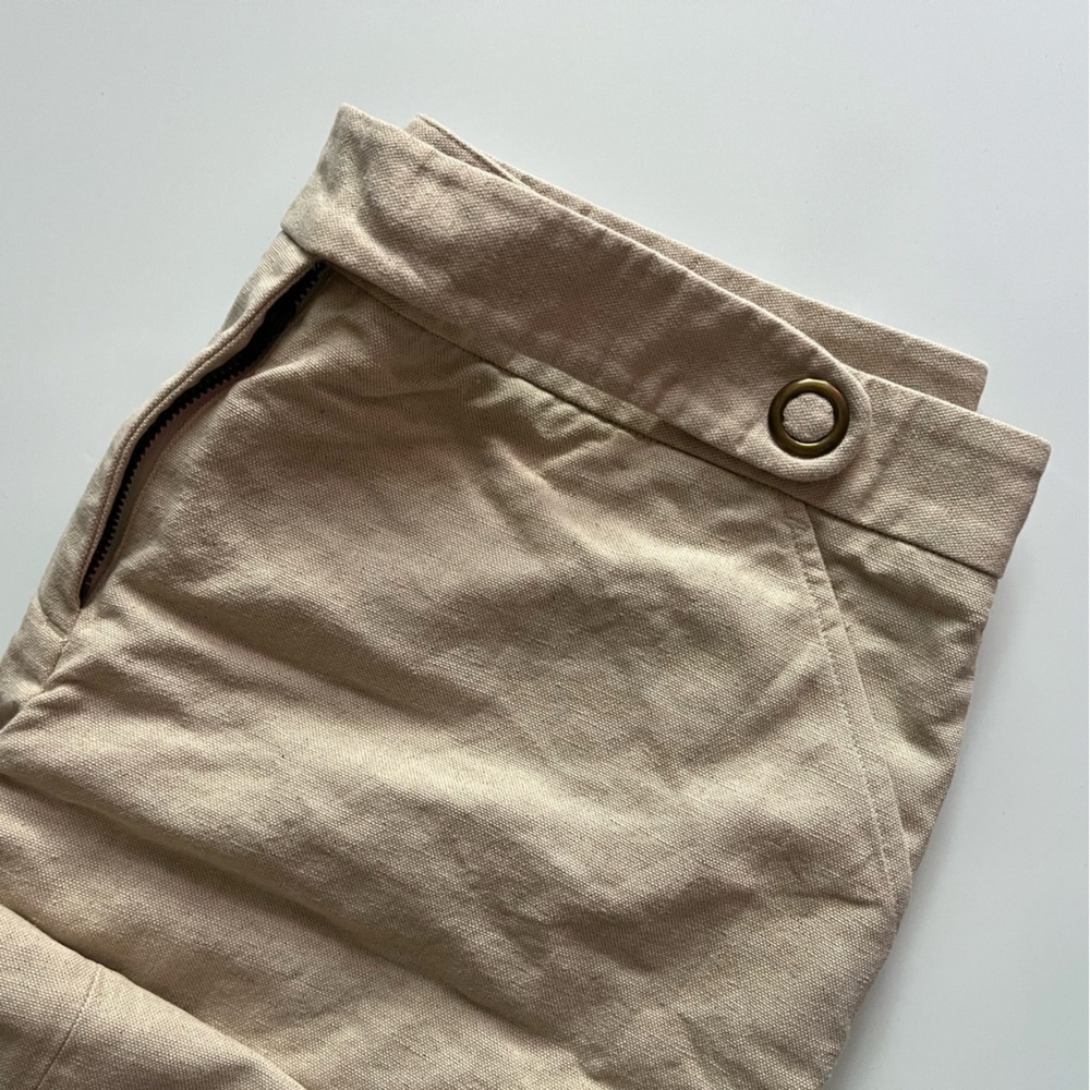 J. Crew • Tan Canvas Style Casual Pants - Picture 3 of 5